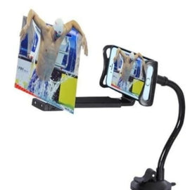 12" Mobile Phone HD Projection 3D Magnifier with Stand